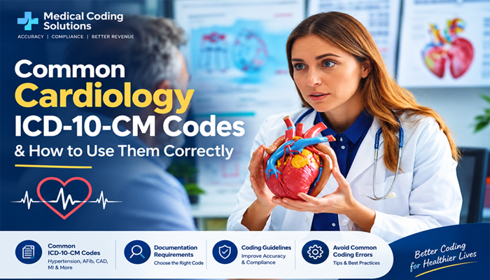 Common Cardiology ICD-10-CM Codes & How to Use Them Correctly